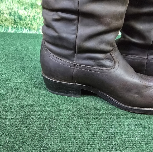 Durango | Slouchy Distressed Oil Soaked Leather Western Extra Wide Fit Boots - Picture 12 of 16